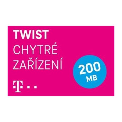 T-MOBILE CZECH REPUBLIC A.S. T-Mobile Twist Chytré zařízení 200 MB 700635 – Zboží Mobilmania