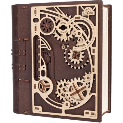 UGEARS 3D puzzle Kniha tajemství 263 ks – Zboží Mobilmania