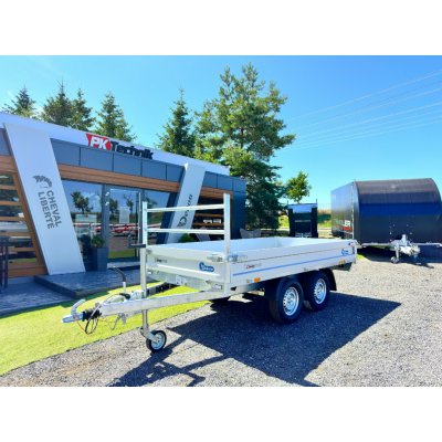 DEBON Sklápěcí přívěs PW 1.2 ELEKTRO®, 300x160x30, 560 kg, 2000 kg – Zboží Mobilmania