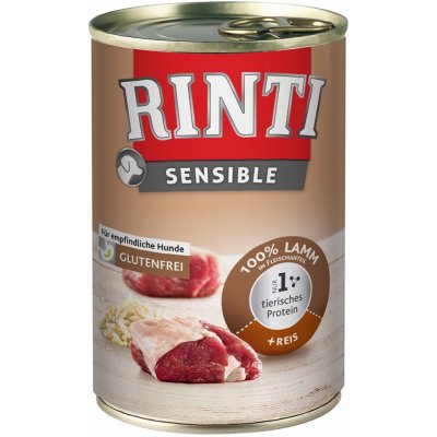 Rinti Sensible jehněčí a rýže 12 x 400 g – Zboží Mobilmania