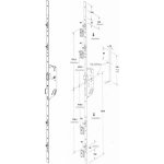 SCHURING Dveřní zámek - rolničkový DORN: 55 – Zboží Mobilmania