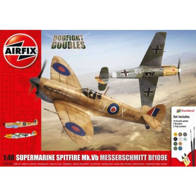 Airfix AF A50160 Supermarine Spitfire MkVb Messerschmitt BF109E 1:48