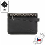 Kožená peněženka FIXED Smile Coins se smart trackerem FIXED Smile PRO černá – Hledejceny.cz