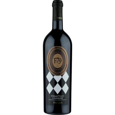 Tinazzi Primitivo di Manduria F79 2023 Červené 15% 0,75 l (holá láhev) – Hledejceny.cz