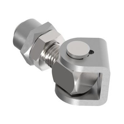 Stavitelný pant s maticí k navaření D4/19/M12 – Zboží Mobilmania