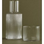 Ferm Living Karafa Ripple smoke 0 9L – Zboží Dáma