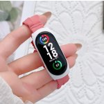 Xiaomi Gumičkový náhradní náramek pro Mi Band 7 Červený MBSCZ-MB045 – Zboží Živě