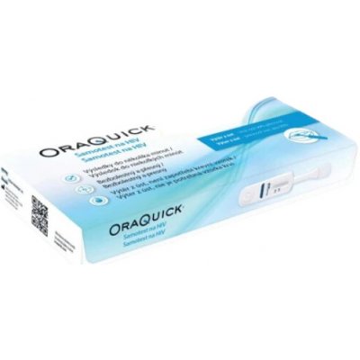 OraSure OraQuick HIV sebetest na detekci HIV ze slin 1 ks – Sleviste.cz