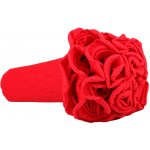 Krepový kornout 25cm x 2,5m 580-ČERVENÁ – Hledejceny.cz