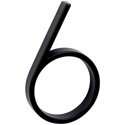 RICHTER CZECH Zinkové číslo RN.125V.CE černá číslo: 6 – Zboží Mobilmania