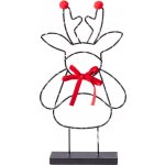 Vánoční svítící LED figurka Sob 36 cm, H&L – Hledejceny.cz