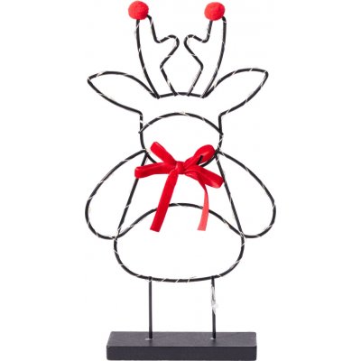 Vánoční svítící LED figurka Sob 36 cm, H&L – Hledejceny.cz
