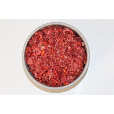 B.A.R.F. Company Masožravci vepř a kachna na zelenině a ovoci 1 kg – Zboží Mobilmania