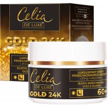 Celia De Luxe Gold 24K 60+ krém proti vráskám noční 50 ml