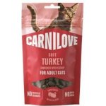 CARNILOVE Cat SOFT Snack Turkey enriched with Catnip 50 g – Hledejceny.cz