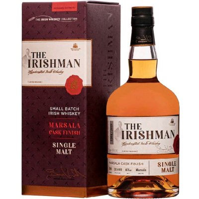 The Irishman Single Malt Marsala 46% 0,7 l (karton) – Zboží Mobilmania