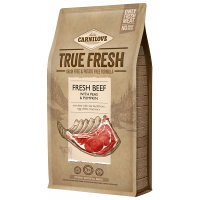 Carnilove True Fresh BEEF for Adult dogs 4 kg