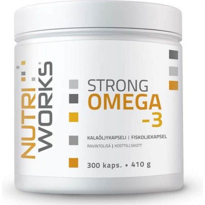 Nutri Works Strong Omega 3 300 kapslí + dárek – Hledejceny.cz