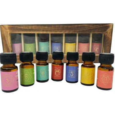 Arome Chakra vonný olej - 10 ml, sada 7 ks – Zboží Dáma