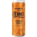 Fernet Stock Orange spritz 6% 0,25 l (plech) – Zboží Dáma