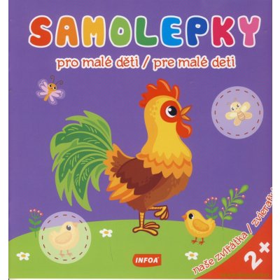 Samolepky pro malé děti Samolepky pre malé deti Naše zvířátka – Zboží Mobilmania