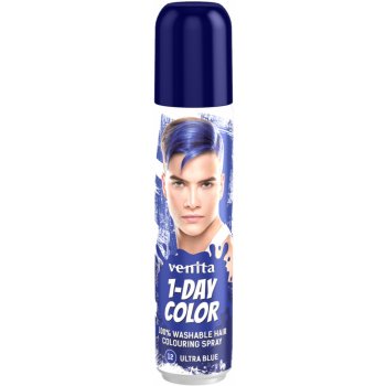 Venita 1-Day Color jednodenní barvicí sprej na vlasy safírově modrá 50 ml