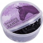 Q-essentials Gumičky do hřívy Q-essentials, 50 g, černé – Sleviste.cz