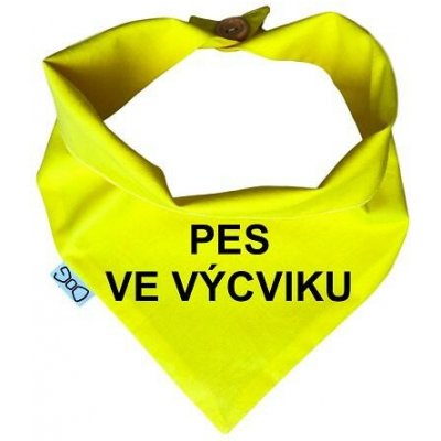 Funky Dog šátek Pes ve výcviku – Sleviste.cz