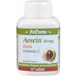 Medpharma Aescin 30 mg extra vitamin C 67 tablet – Hledejceny.cz