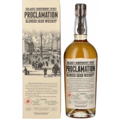 Proclamation Irish Whisky 40,7% 0,7 l (karton) – Hledejceny.cz