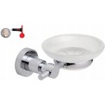 Tesa LOXX 40282-00000-00 chrom bílá satinovaná – Zboží Mobilmania