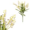 Květina Autronic Konvalinky v pugetu, bílá barva