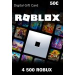 Roblox herní měna 4 500 Robux – Zboží Dáma