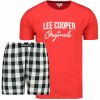 Pánské pyžamo Lee Cooper pánské pyžamo krátké červené