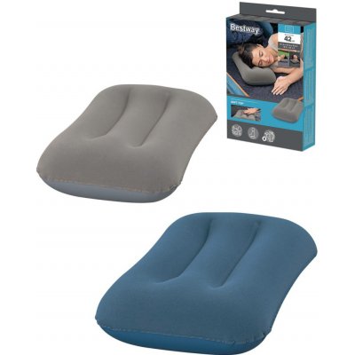 Bestway 67121 mikroplyšový polštář Bestway modrý 42x26x10 – Hledejceny.cz