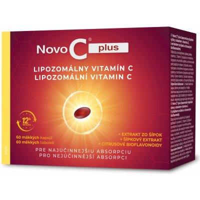Novo C Plus Lipozomální vitamín C 60 kapslí – Hledejceny.cz