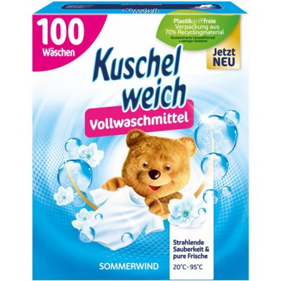 Kuschelweich Waschmittel Sommerwind Prášek na praní se svěží vůní 100 PD – Zbozi.Blesk.cz