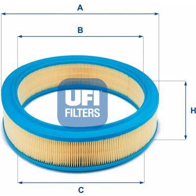 Vzduchový filtr UFI 30.118.01 – Hledejceny.cz