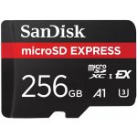 SanDisk micro SDXC 256GB Express SDSQXFN-256G-GN4NN – Hledejceny.cz