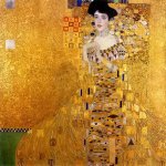 Obrazy - Klimt, Gustav: Portrét Adele Bloch Bauer I - reprodukce obrazu – Zboží Dáma