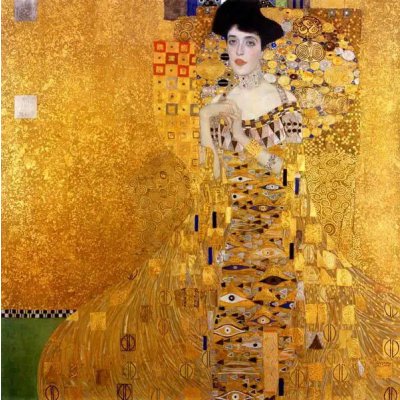 Obrazy - Klimt, Gustav: Portrét Adele Bloch Bauer I - reprodukce obrazu – Zboží Dáma