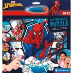 CLEMENTONI s malováním vodou Water Magic: Spiderman 30 dílků – Zboží Mobilmania