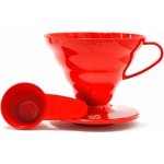 Hario Dripper V60-01 Ceramic Red – Sleviste.cz