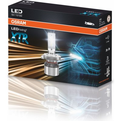 Osram LEDRiving XTR H4 P43t 12V 13/13W Cool White 2 ks 64193DWXTR – Hledejceny.cz