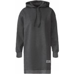 esmara Dámské mikinové šaty tmavě šedá – Zboží Dáma