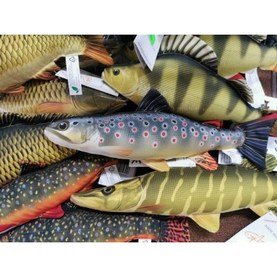 Gaby polštářek ryba Pstruh potoční 35 cm – Zbozi.Blesk.cz