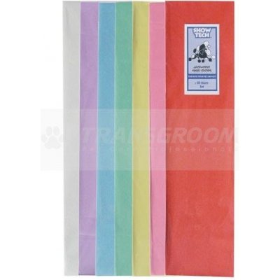 Show Tech Papírové natáčky bílé 100 ks 10 x 40 cm – Hledejceny.cz