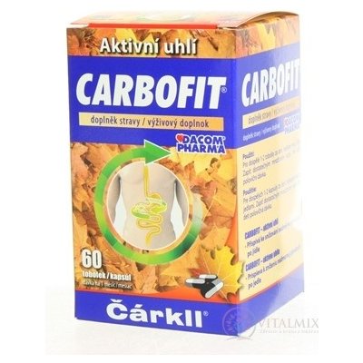 Carbofit Čárkll kapslí 60 ks – Zboží Mobilmania