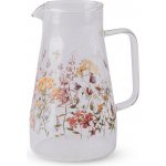decoDoma Skleněný džbán KVĚTINOVÁ ROMANCE 1450 ml – Zboží Mobilmania