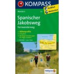 Spaqnischer Jakobsweg č.133 mapa KOMPAS 1:100T – Hledejceny.cz